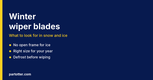 Winter wiper blades guide