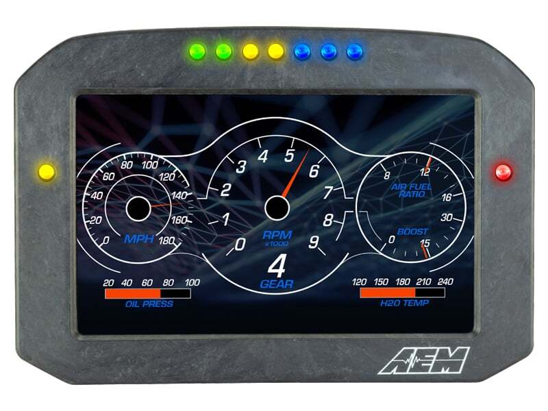 AEM Electronics Flat Panel Display Kit, CD-7 Carbon