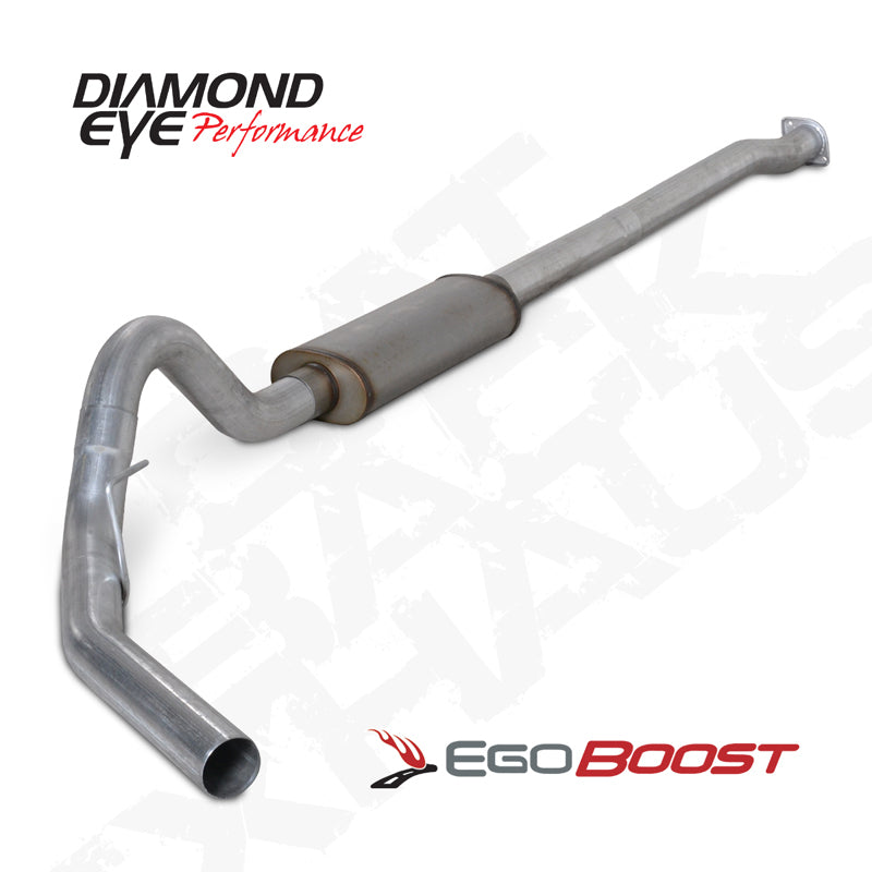 Diamond Eye Kit 3 1/2in CB Sgl Gas AL Ford 3.5L F150 Raptor 11-13