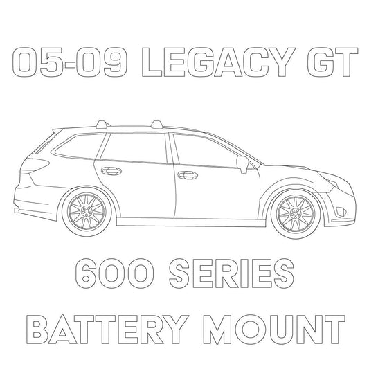 MeLe Design 2005-2009 Subaru Legacy GT 600 Series Battery Mount