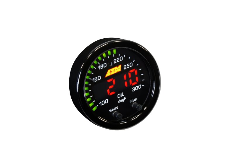 AEM Electronics Engine Coolant Temperature Gauge