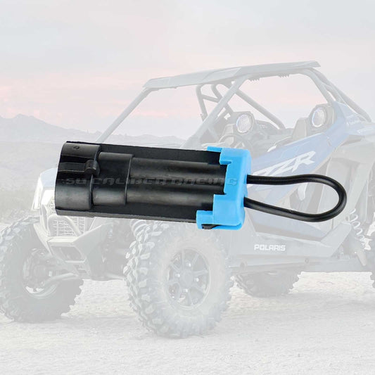 50 Caliber Racing Seat Belt Bypass Plug for Polaris rzr and Can-am Utv's