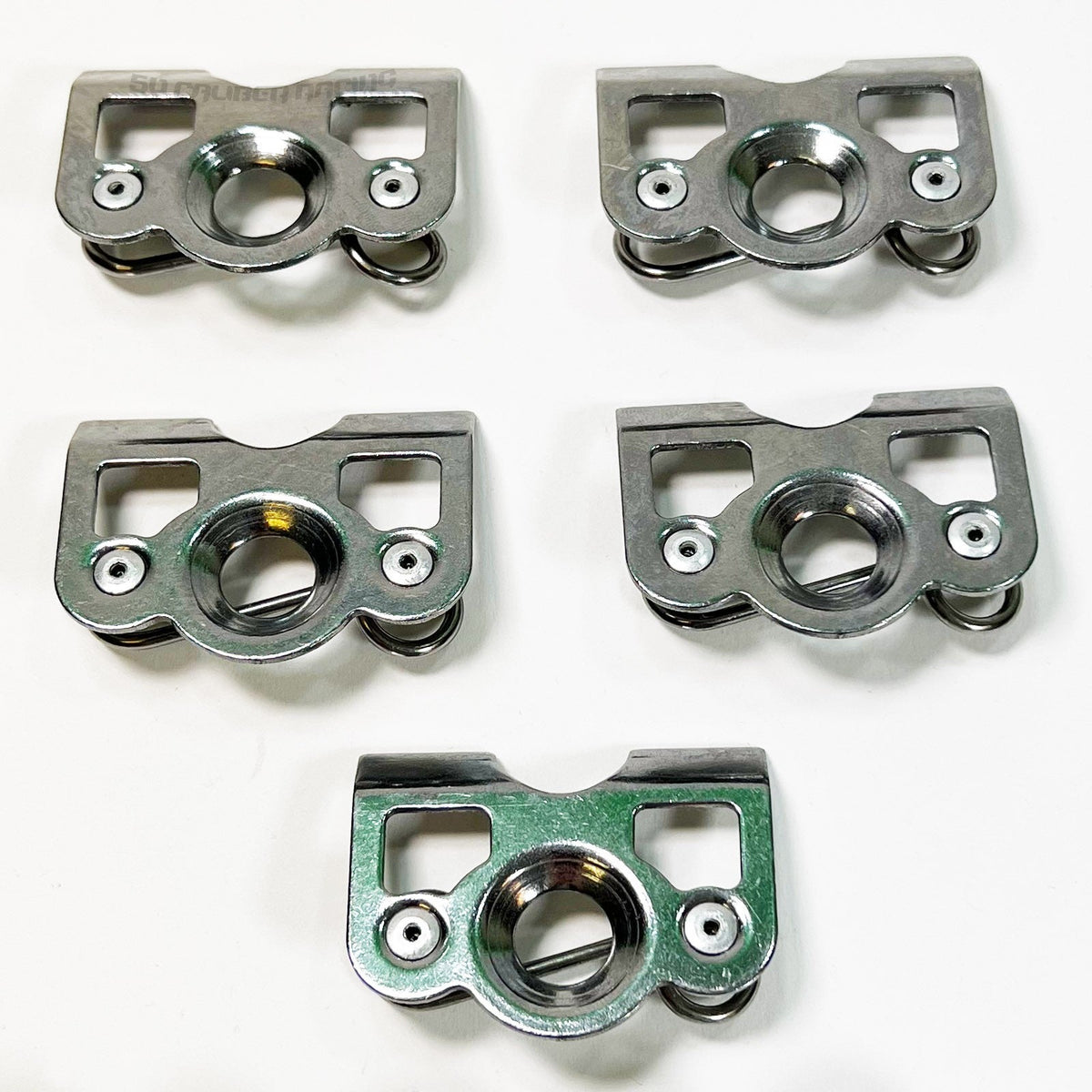 50 Caliber Racing Dzus Tab Plate Kits - Dimpled Center