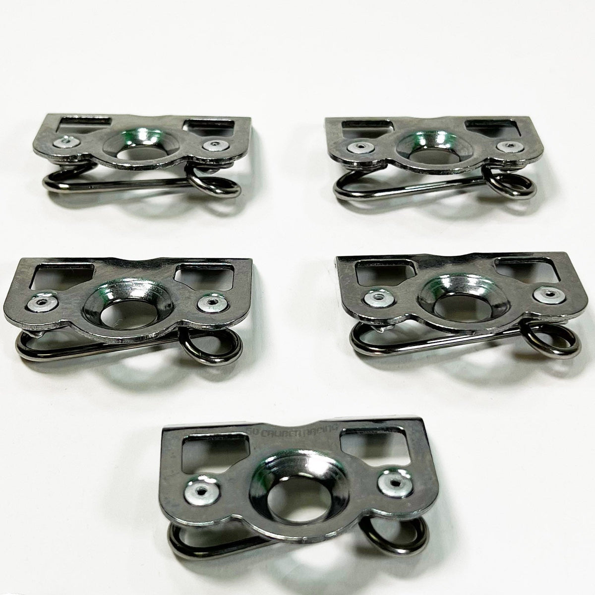 50 Caliber Racing Dzus Tab Plate Kits - Dimpled Center