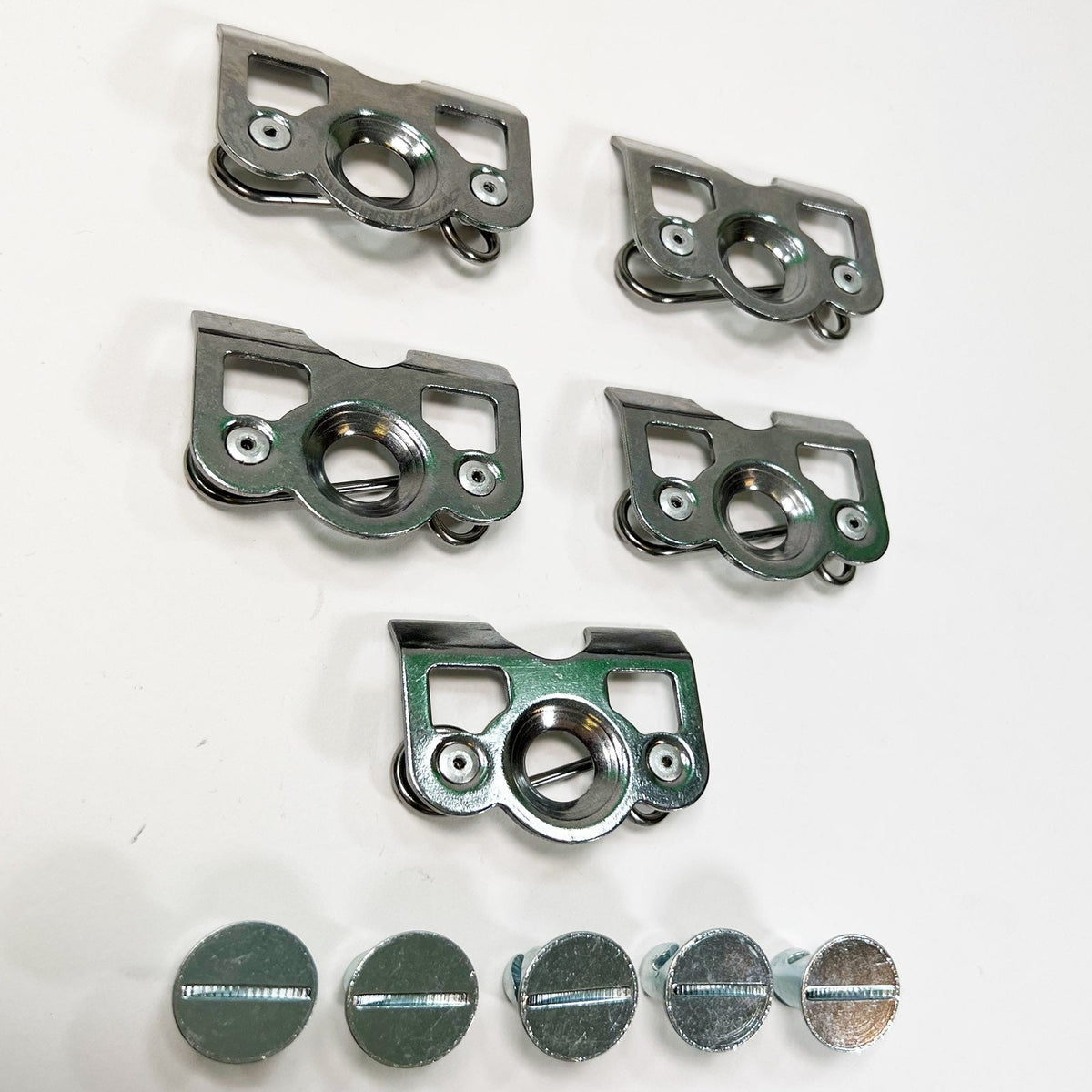 50 Caliber Racing Dzus Tab Plate Kits - Dimpled Center