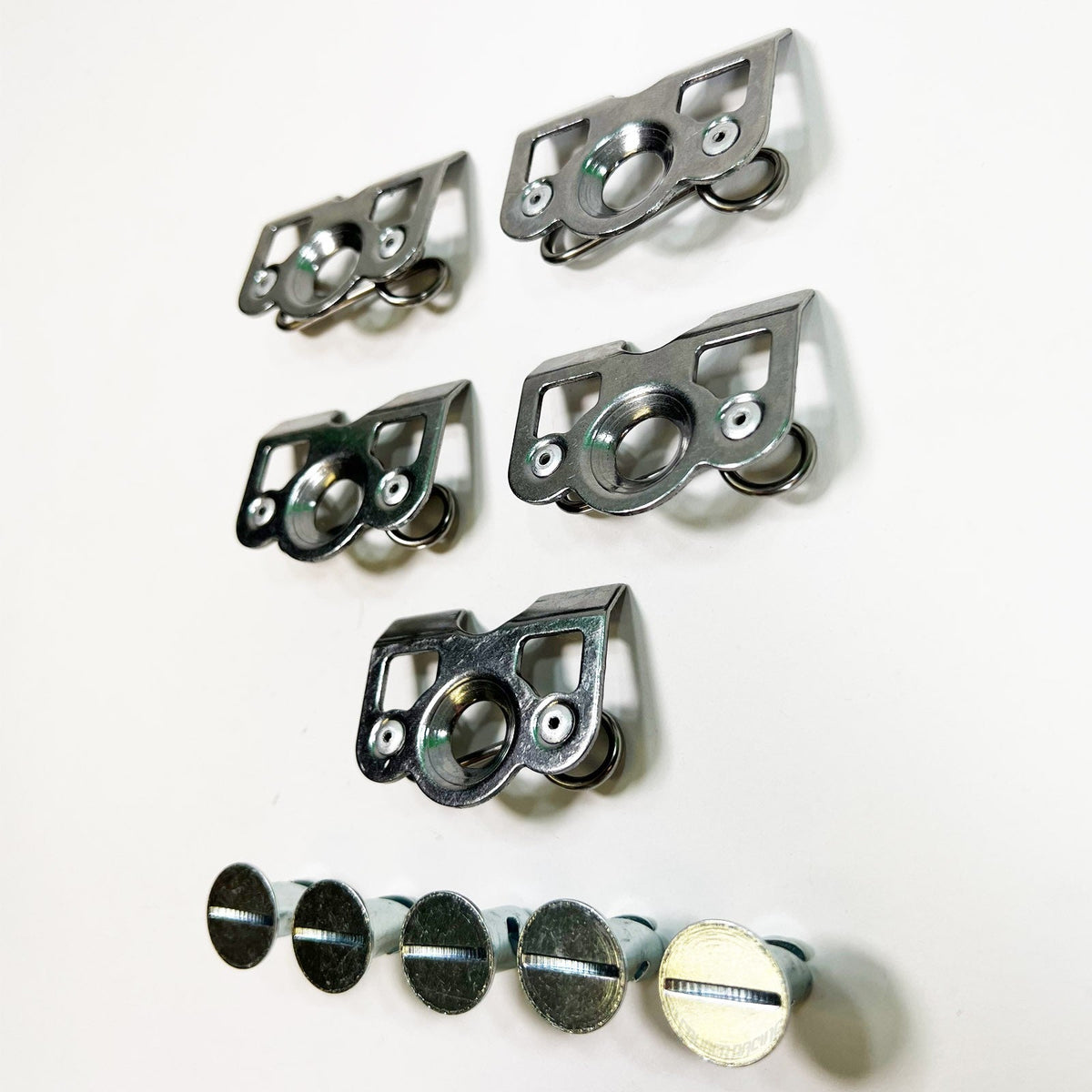 50 Caliber Racing Dzus Tab Plate Kits - Dimpled Center