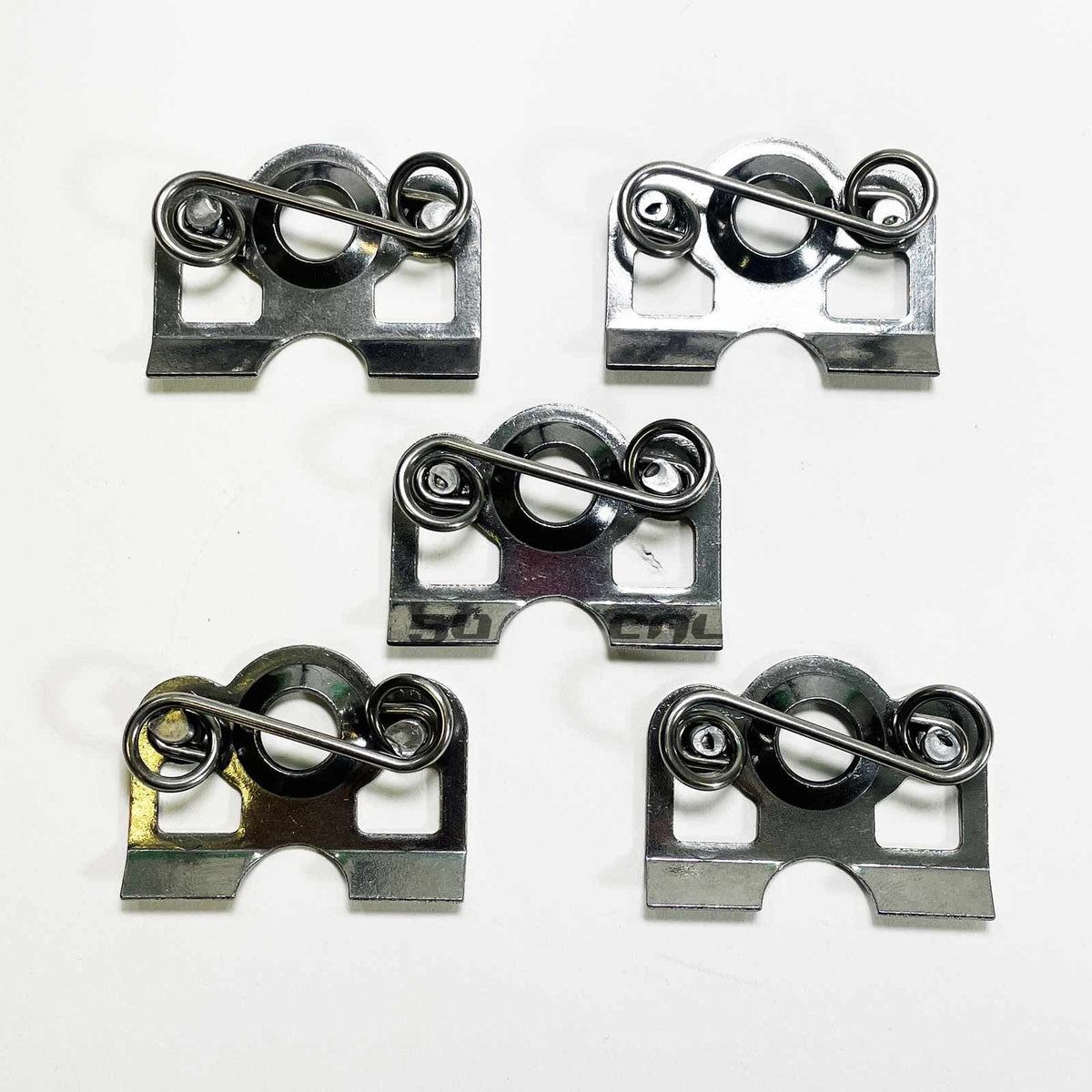 50 Caliber Racing Dzus Tab Plate Kits - Dimpled Center