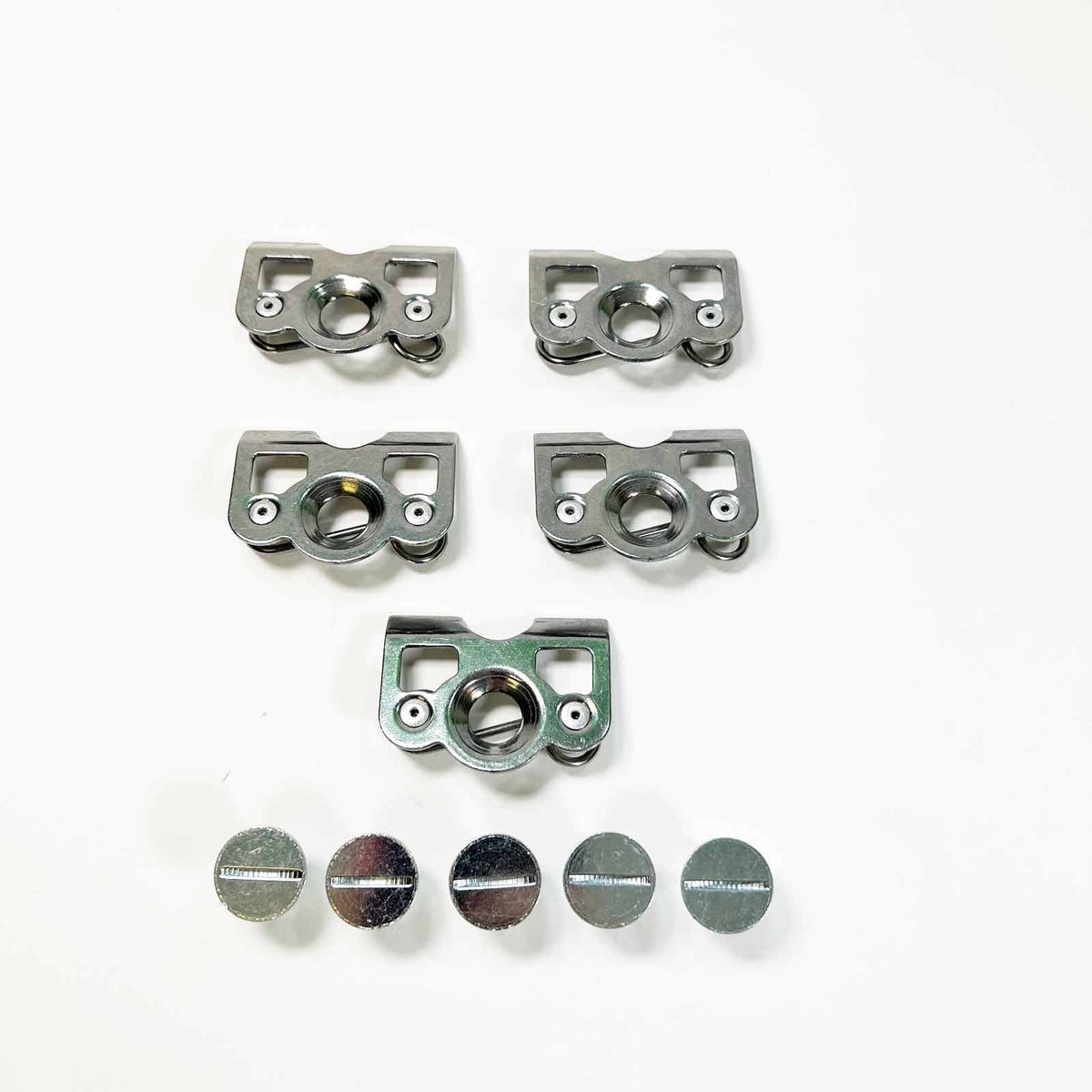 50 Caliber Racing Dzus Tab Plate Kits - Dimpled Center