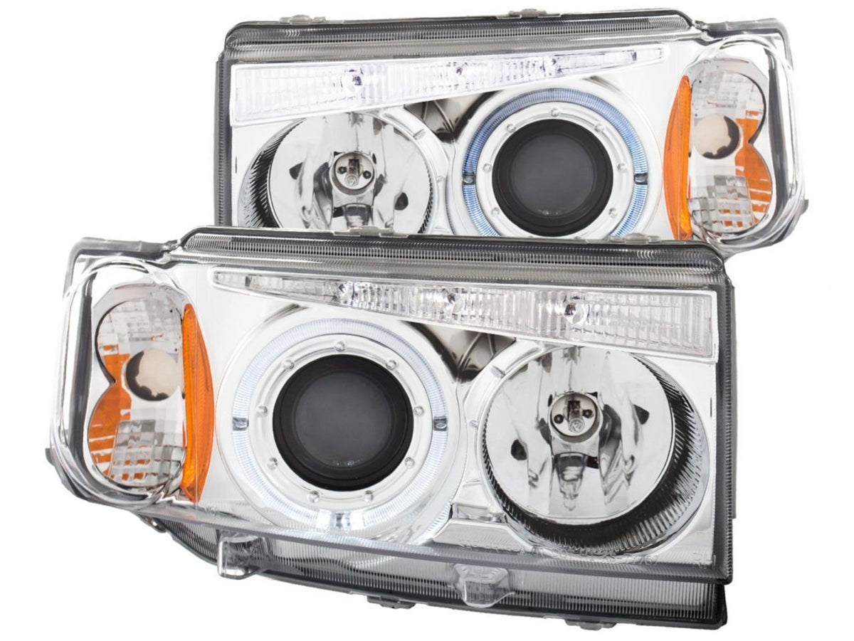 Anzo 2004-2007 Scion Xb Projector Headlights w/ Halo Chrome G2