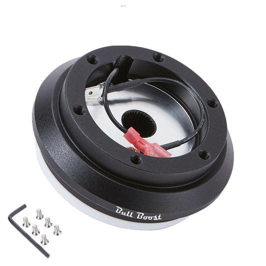 Bull Boost Steering Wheel Short Hub Adapter Kit For Mazda Miata RX-7 RX-8 MX-3 MX-6