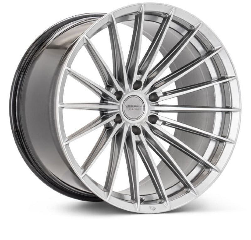 Vossen HFX-4 17x9 - 6x139.7 - ET0 - Super Deep - 106.1 - Hyper Silver Wheel