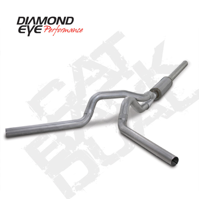 Diamond Eye Kit 4in CB Dual AL: 2004.5-2007.5 Dodge Cummins 600