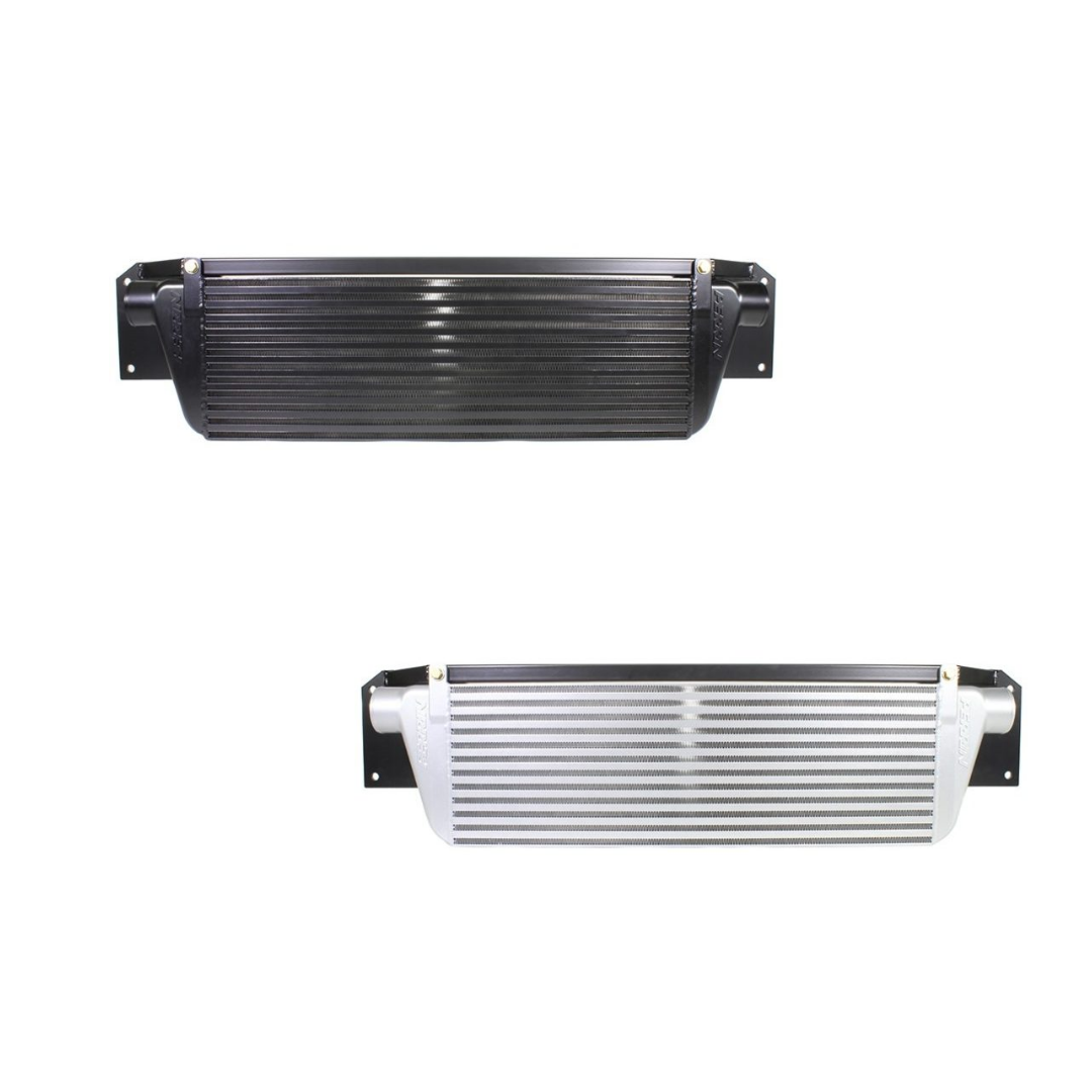 JDMuscle Perrin [08-14 WRX/STI] Front Mount Intercooler Core Only - Black / Silver