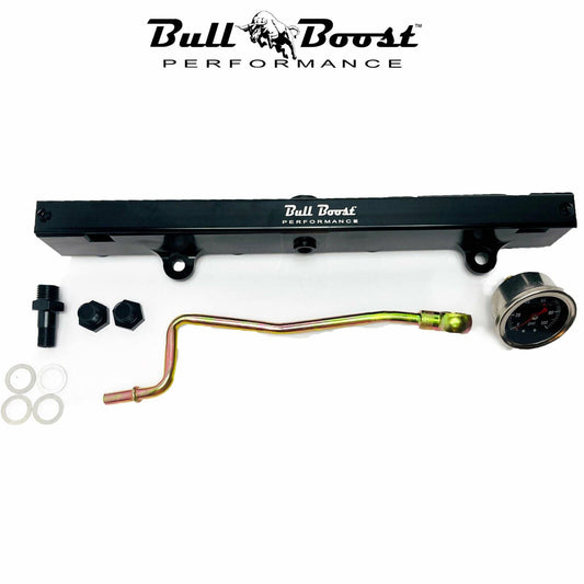 Bull Boost K-Series Billet Aluminum High Flow Fuel Rail K20 K24 2.0/2.4L Acura RSX Si Honda Civic KSwap