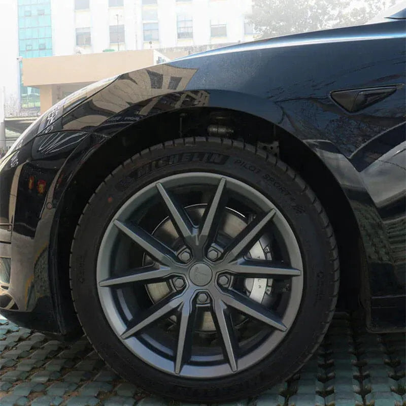 Teskay 18″ 19″ Wheel Covers For Tesla Model 3/Y (4PCS) – Full Rim Coverage, Easy Snap-On Installation