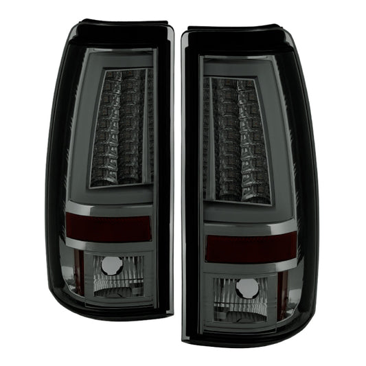 Spyder Chevy Silverado 1500/2500 03-06 Version 2 LED Tail Lights - Smoke ALT-YD-CS03V2-LED-SM 5081940