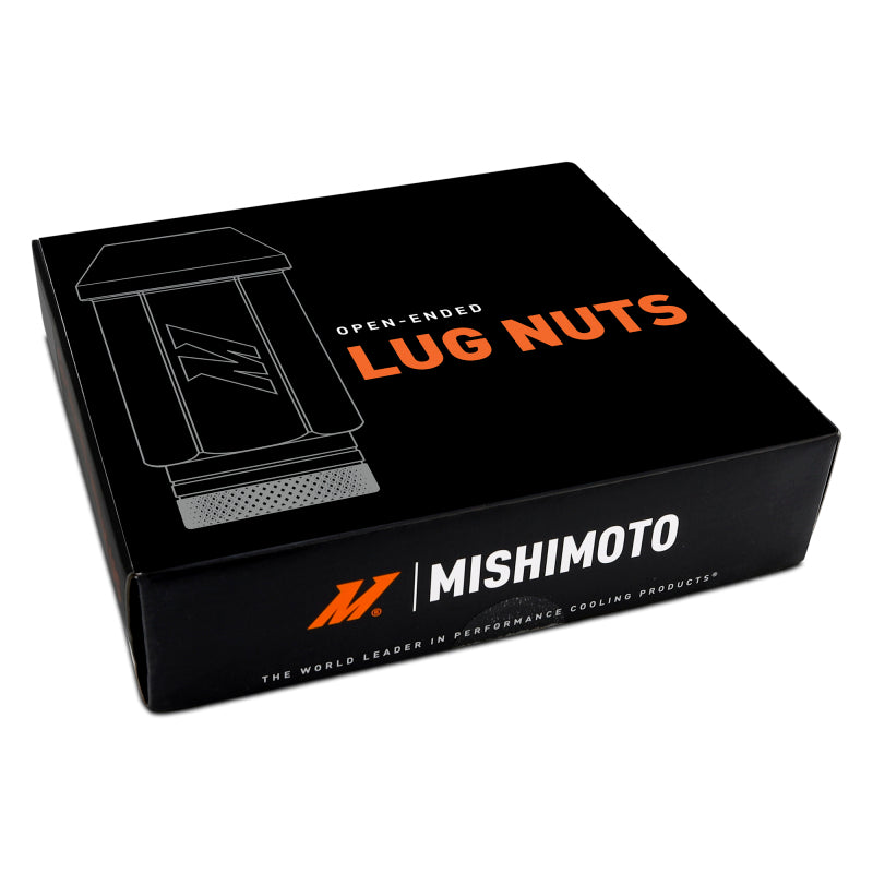 Mishimoto Steel Locking Lug Nuts M14x1.5 20pc Set Black