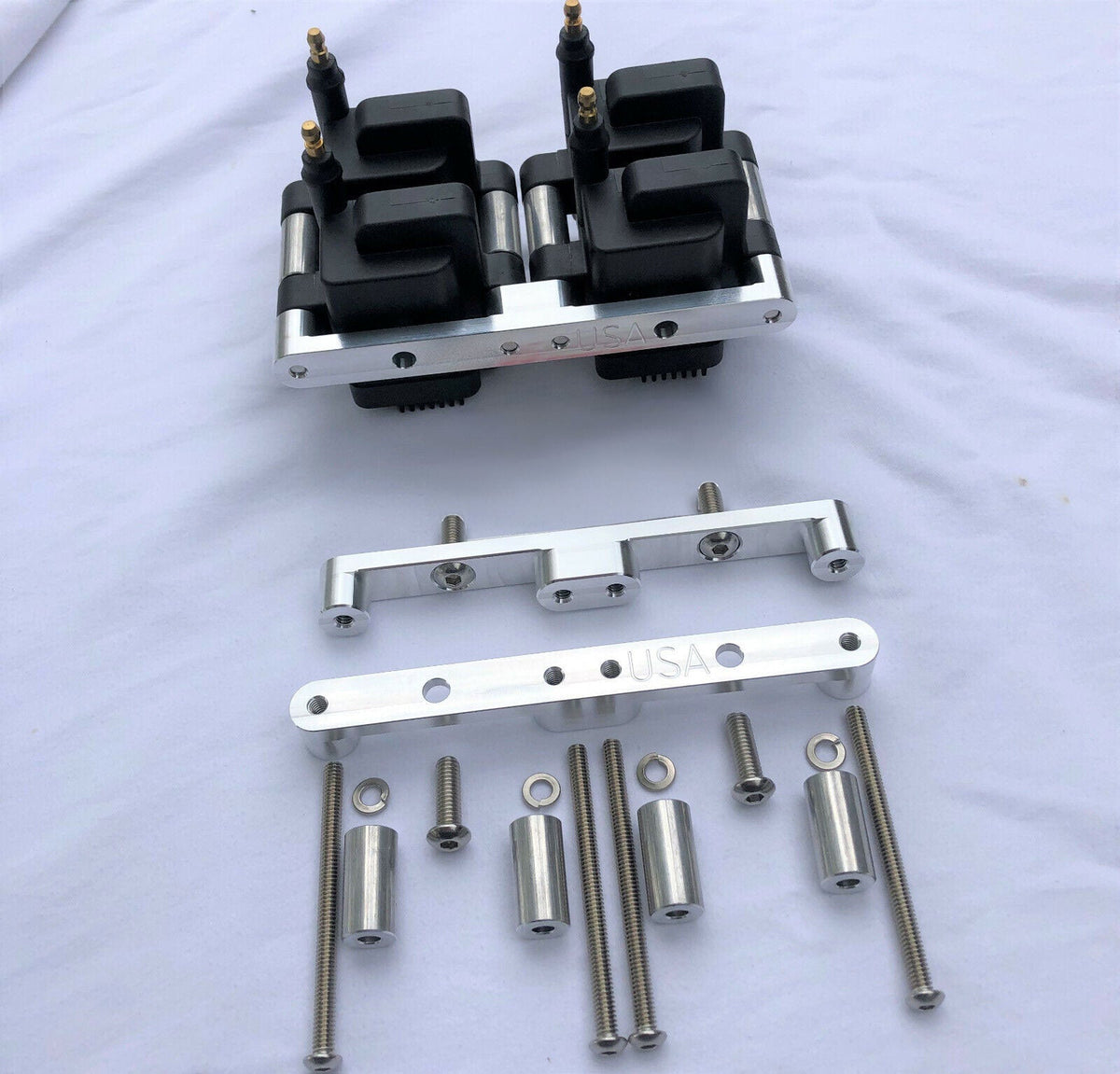 Bull Boost IGN1A MSD LINK Haltech ECUMaster Smart Coil Bracket Mounts 4 Cylinder
