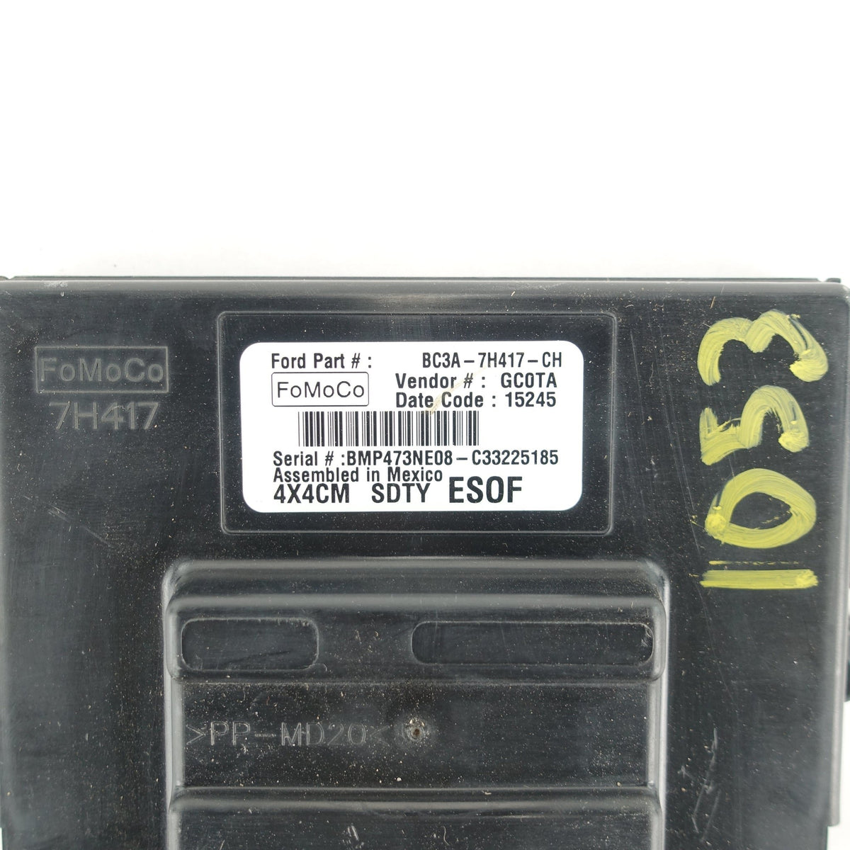 2014 2015 2016 Ford F250 F350 Transfer Case Differential Control Module Computer - image 2