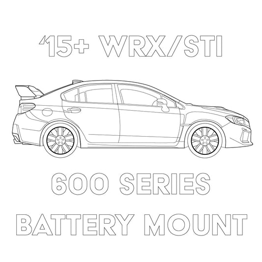 MeLe Design 2015-2021 Subaru WRX/STI 600 Series Battery Mount