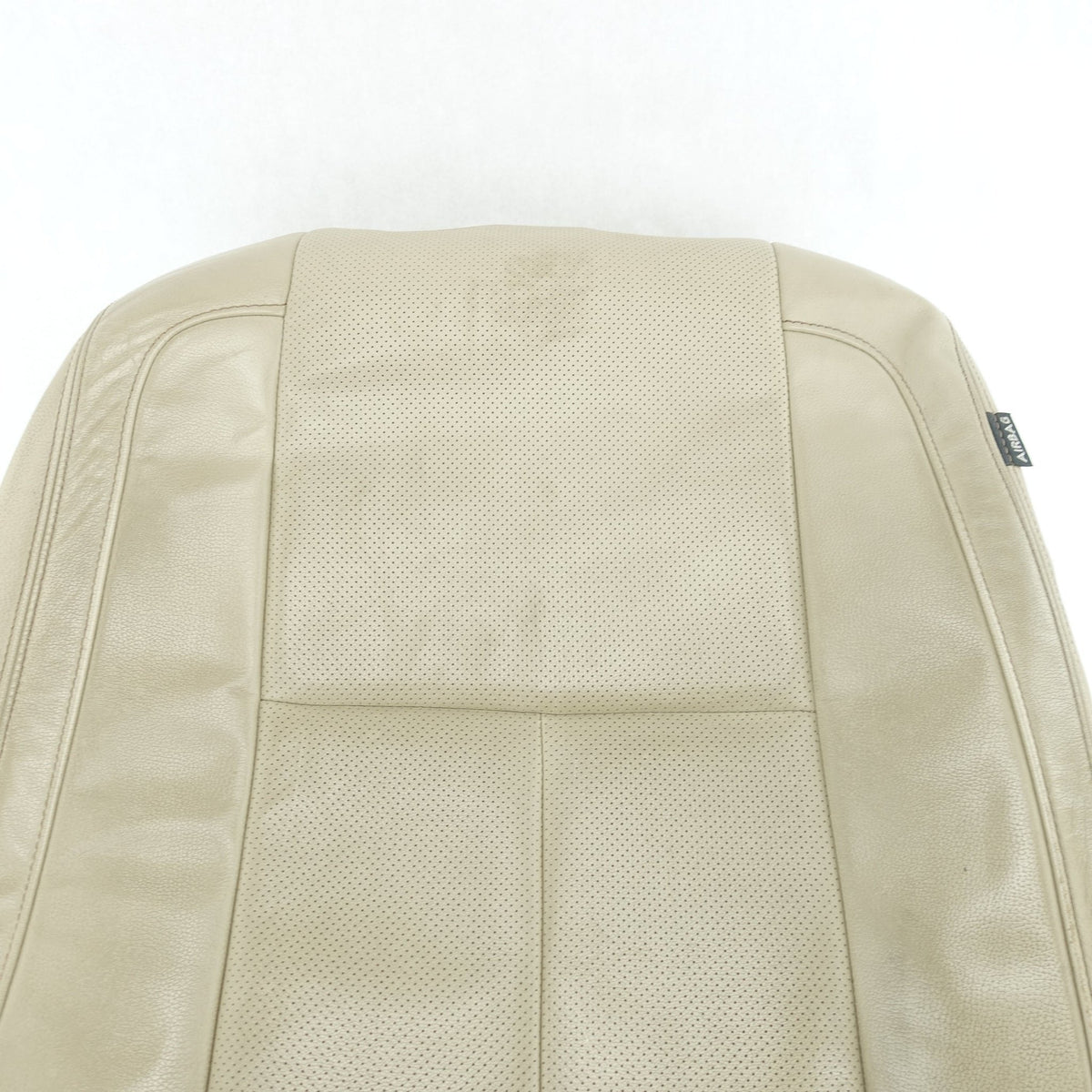 2016 2017 2018 2019 Nissan TITAN XD Driver Left Backrest Skin Cover Tan Leather - image 3
