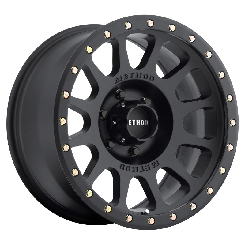 797 Offroad Method MR305 NV 18x9 -12mm Offset 6x5.5 108mm CB Matte Black Wheel