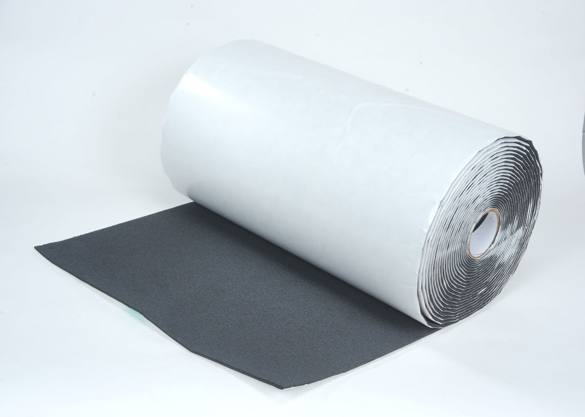 HushMat Silencer Bulk Roll – 1/4" Sound Deadening Foam – 100 Sq Ft.