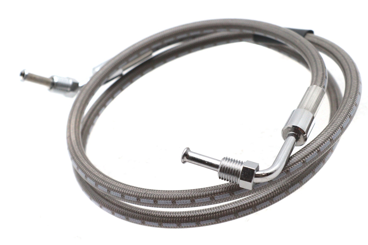 Stainless Steel 43-1/4 inch Front Brake Hose - R08900S