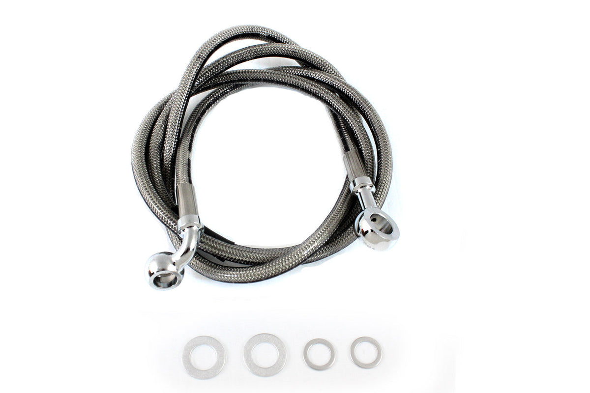 Stainless Steel 52 inch Front Brake Hose - R08947DS