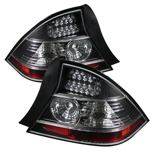 Spyder Honda Civic 04-05 2Dr LED Tail Lights Black ALT-YD-HC04-2D-LED-BK 5008541