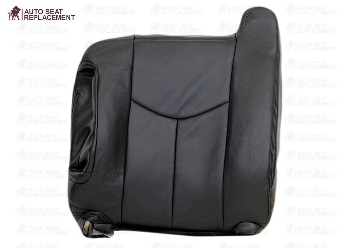2003 2004 005 2006 Chevy Silverado Top-Lean back-Passenger Seat Cover Dark Gray