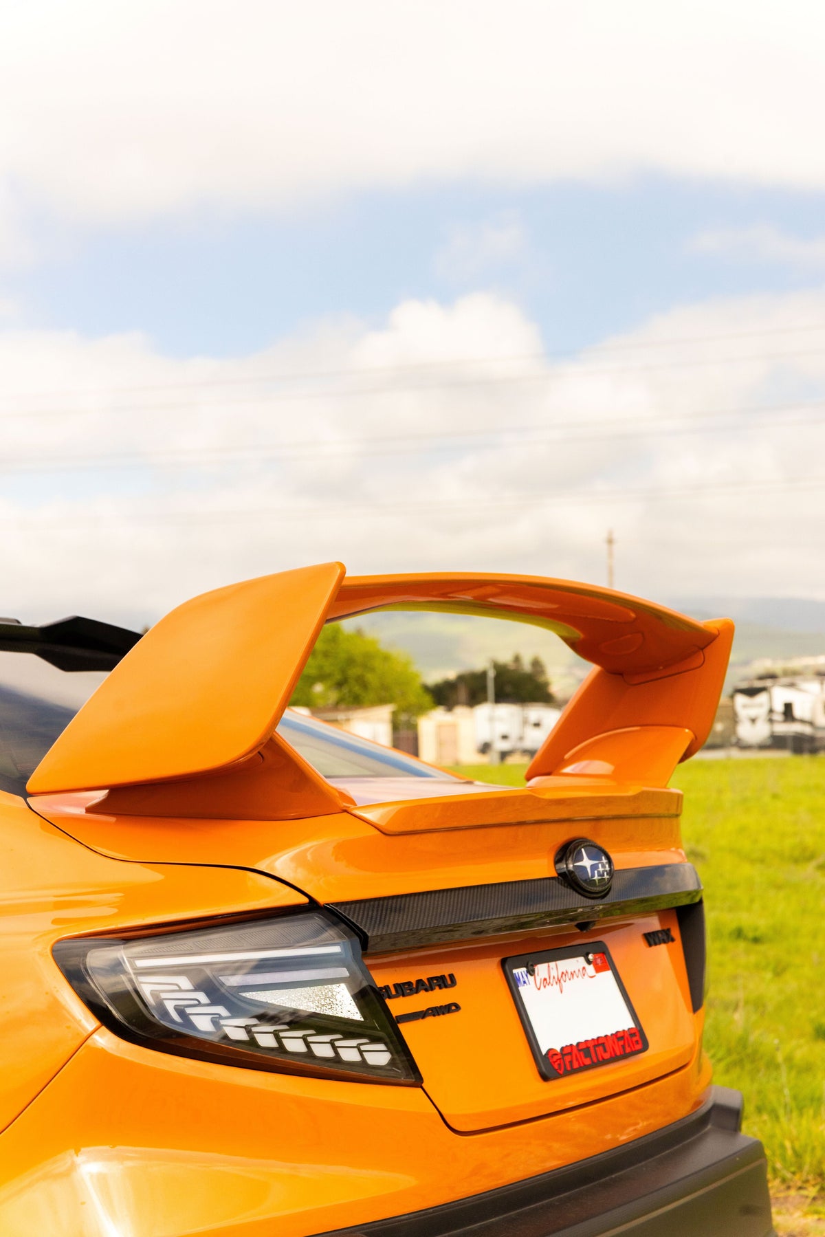 OLM S Style Paint Matched Spoiler 5pc - 2022-2026 WRX