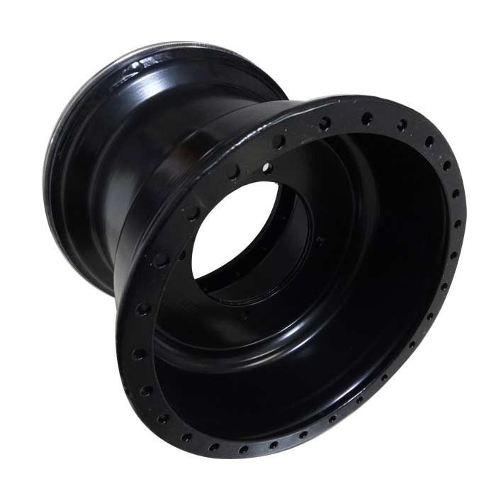 50 Caliber Racing 12x6 Beadlock wheel 4x156 .190 4/2 Black Powdercoat