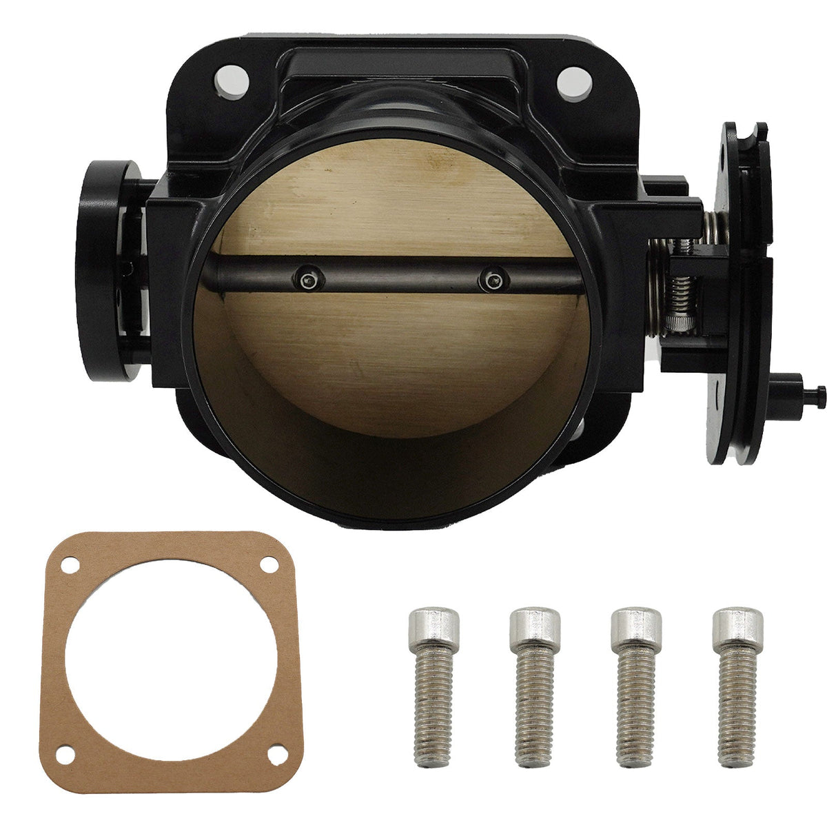 Bull Boost 90mm Billet Throttle Body 1991-02 Supra Soarer Aristo Altezza Chaser 2JZGE NA