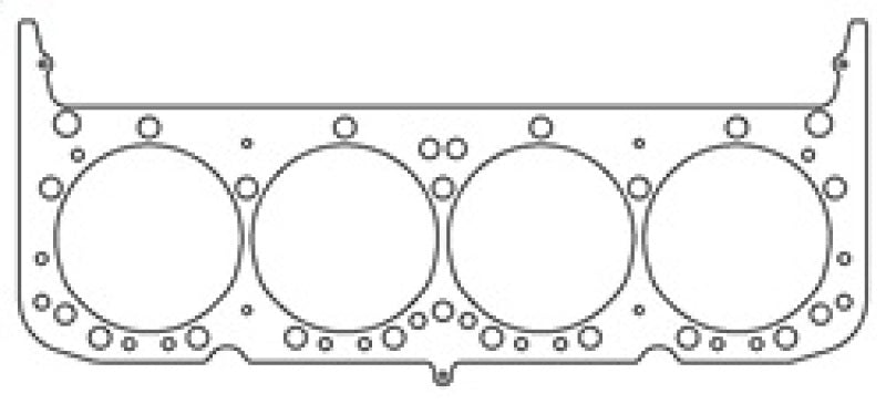Cometic GM Small Block 4.080 inch Bore .040 inch MLS Headgasket w/ Valve Pockets