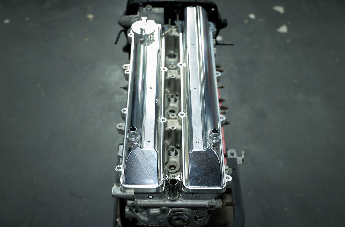 Bull Boost 2JZ GE VVTI Only Billet Valve Covers Bolts 2J AN10 For Lexus Toyota GS IS SC 300