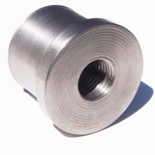 50 Caliber Racing 1.25 Inch Flanged Threaded Through Weld In Bung