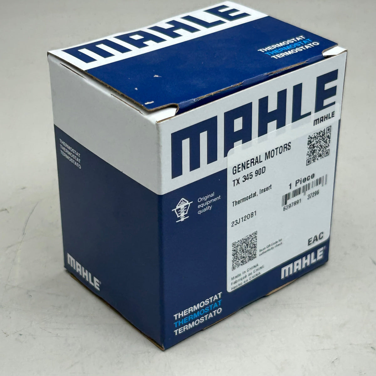 MAHLE Engine Coolant Thermostat Replacement Part For Chevy & Pontiac TX34590D