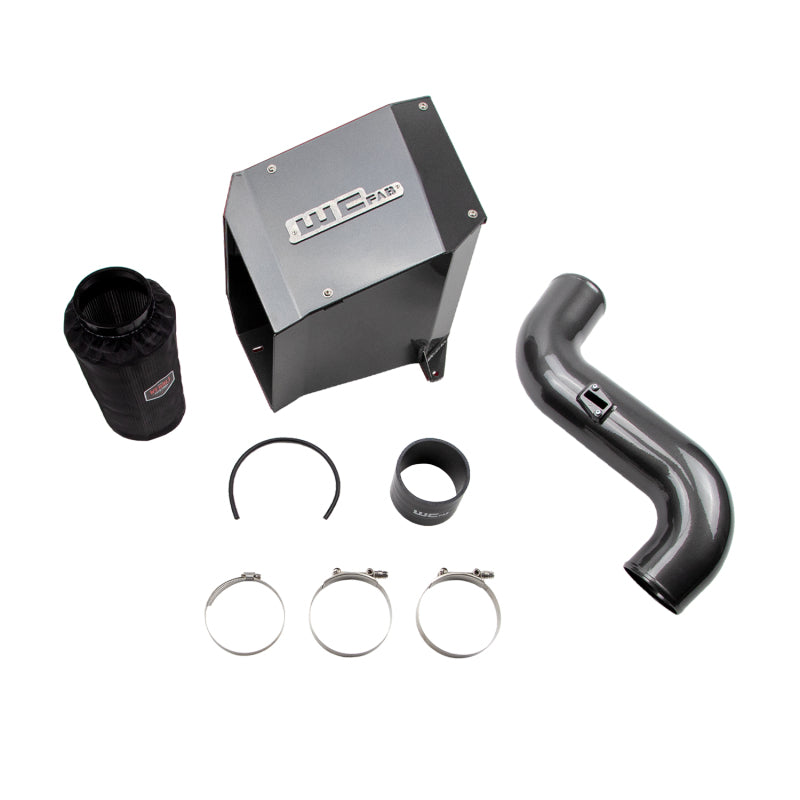 Wehrli 07.5-10 GM Duramax LMM 4in Intake Kit - Gun Metal