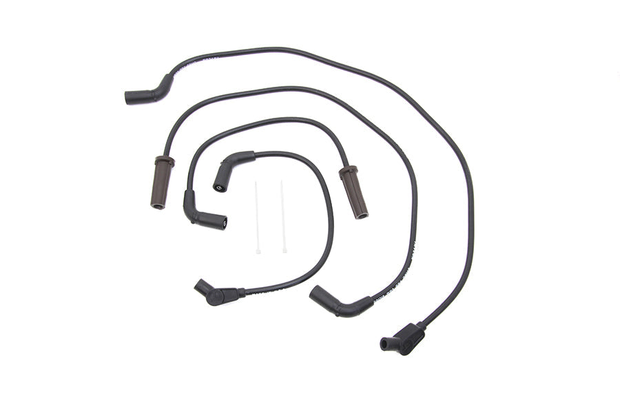 Sumax M8 Spark Plug Wire Set 8mm Black - 20038