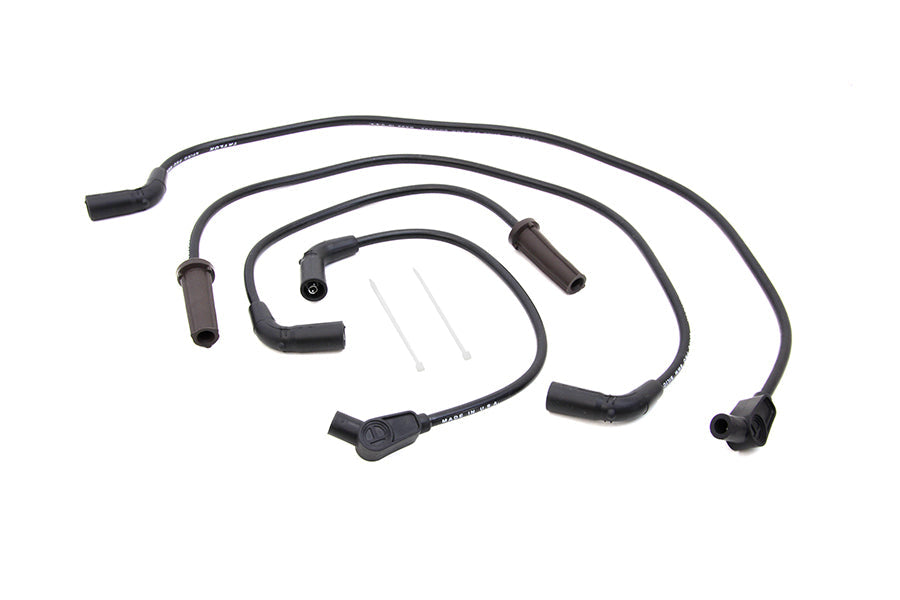 Sumax M8 Spark Plug Wire Set 8mm Black - 20038
