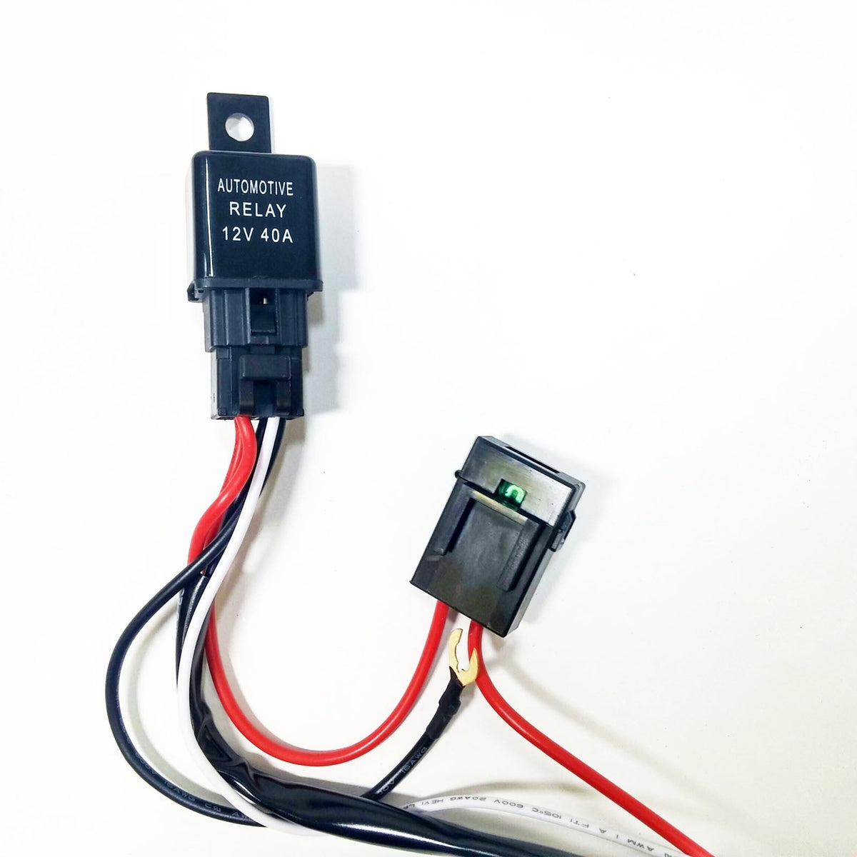 50 Caliber Racing 12V Wire Harness Kit with Relay and Switch