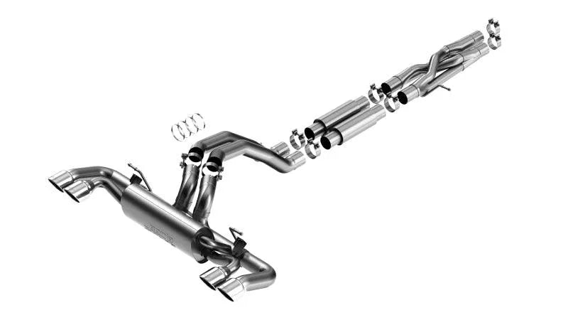 Borla 21-22 Jeep Wrangler Rubicon 392 6.4L V8 AT 4WD 4DR ATAK Cat-Back Exhaust