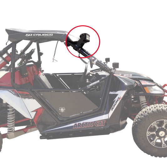 50 Caliber Racing Arctic Cat Wildcat LED Light Bar Mounting Brackets for 40" led bar