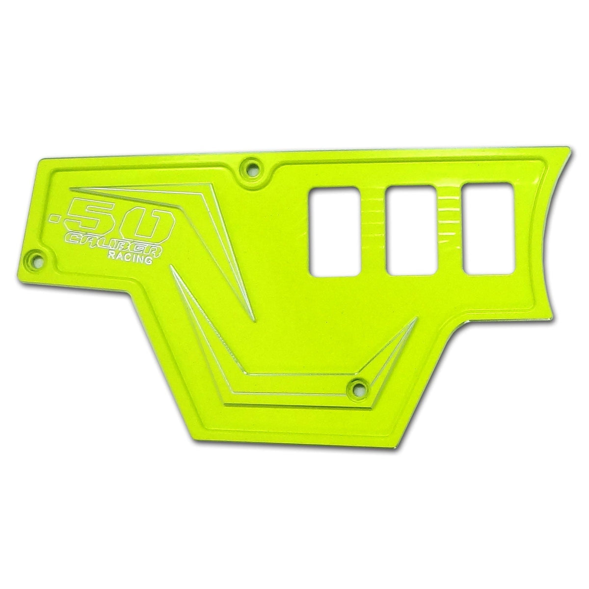 50 Caliber Racing XP1000 6 Switch Dash Panel (Only) Lime Squeeze