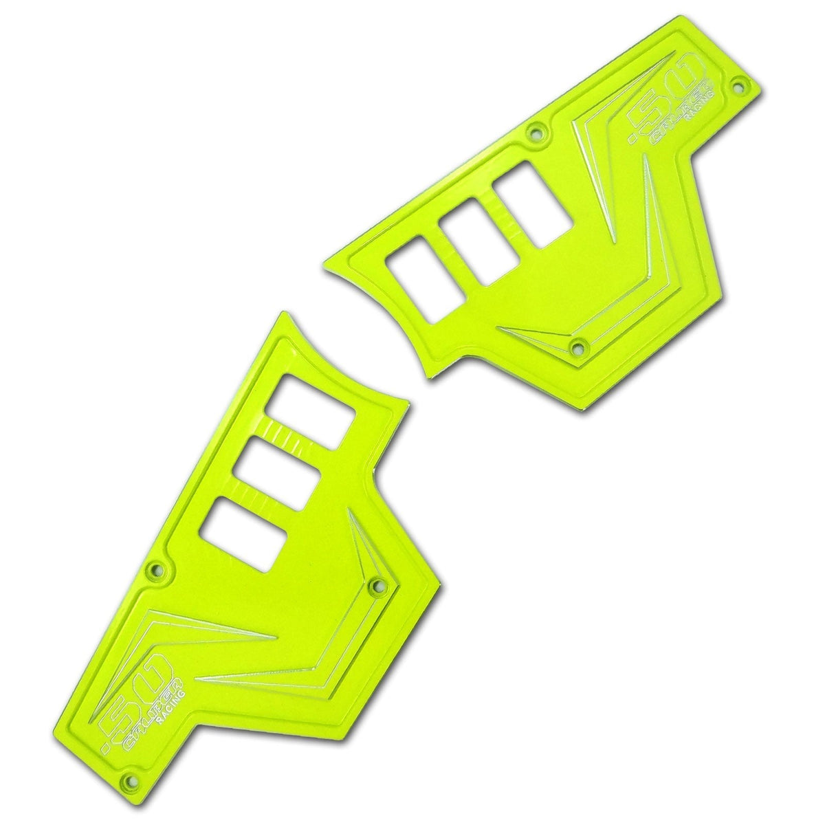 50 Caliber Racing XP1000 6 Switch Dash Panel (Only) Lime Squeeze