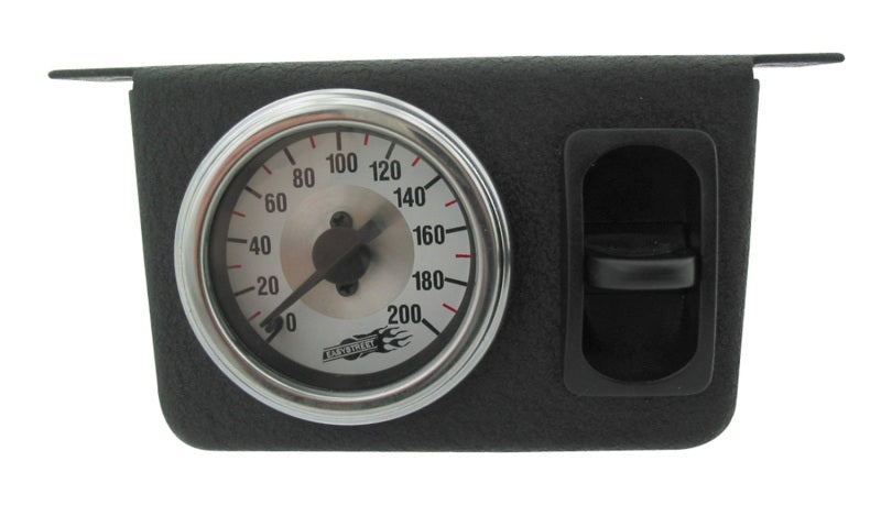 Air Lift AIRLIFT Single Needle Gauge Panel with one paddle switch- 200 PSI
