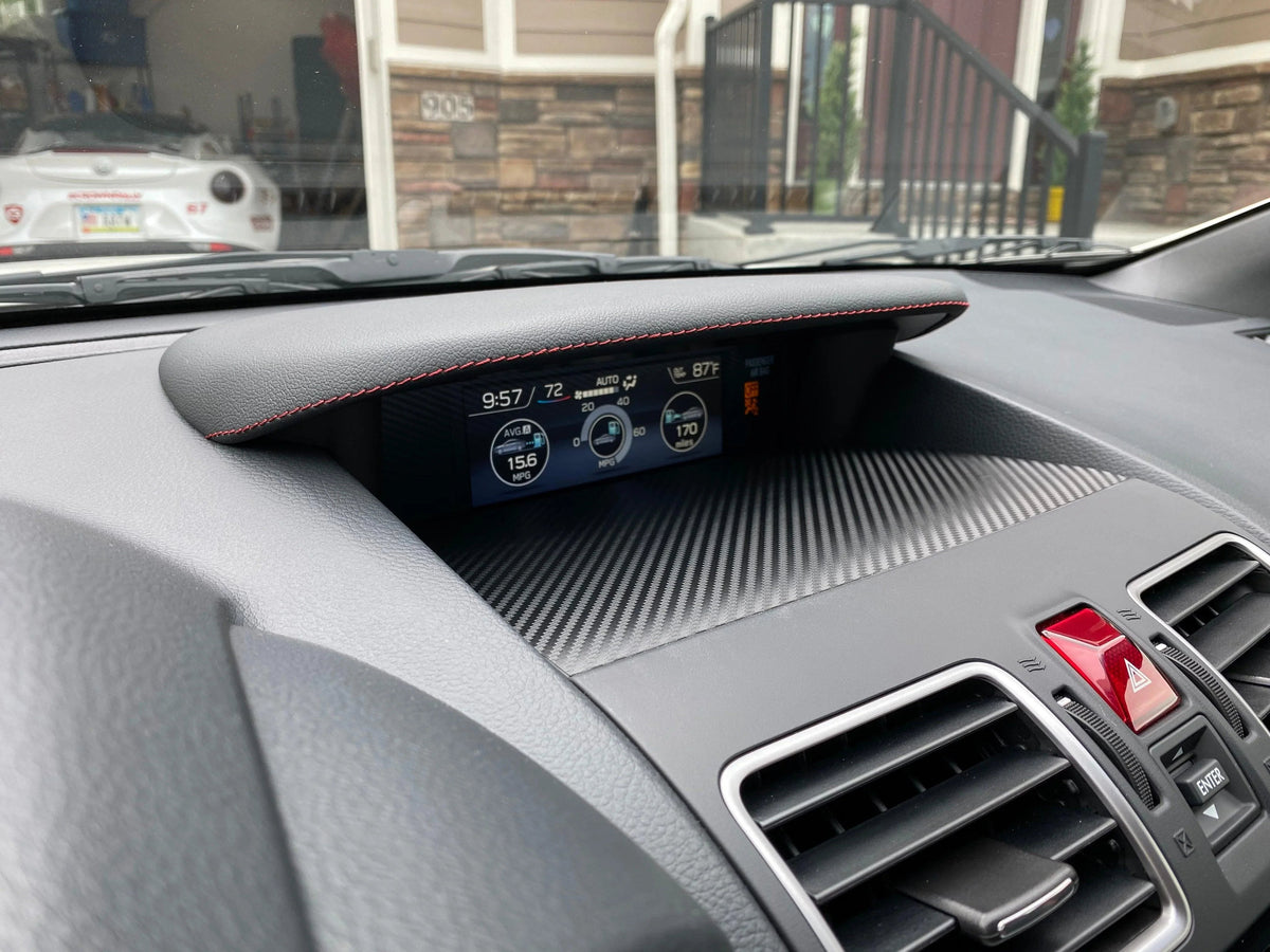 3D Carbon Center Instrument Panel Dash Trim - 2015-2021 WRX / STI