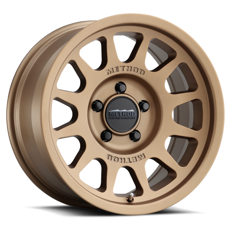 797 Offroad Method MR703 17x8.5 0mm Offset 5x5 71.5mm CB Method Bronze Wheel