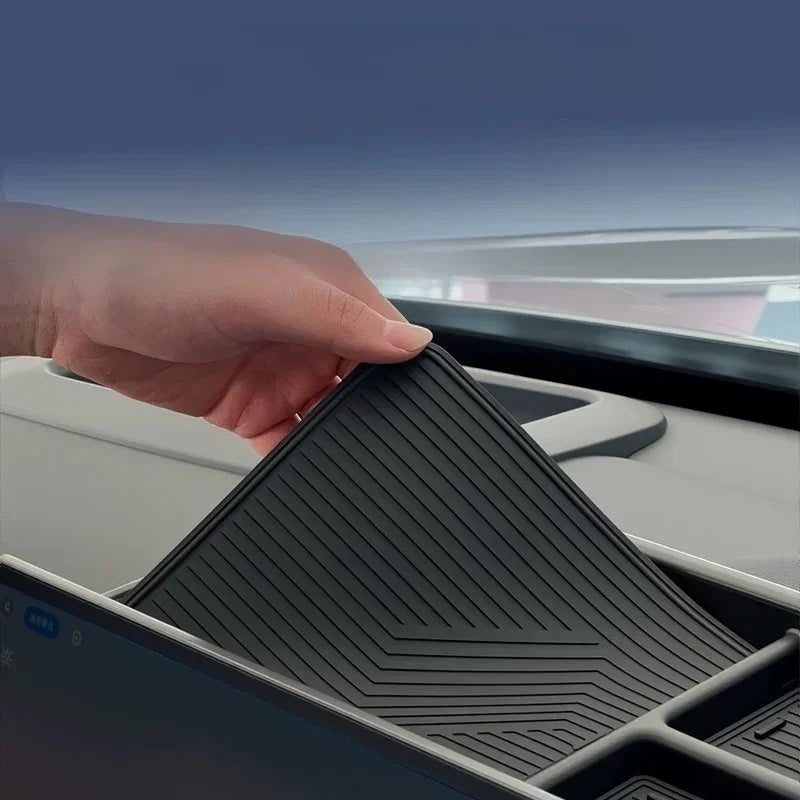 EVSTITAN Center Console Screen Back Storage Box for Geely EX5 EM-i